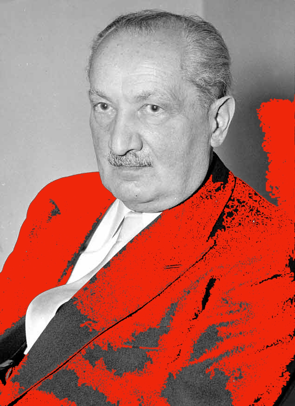 Martín Heidegger (1889-1976), simpatizante del nazismo y filósofo de alcurnia: contradicción insalvable. 