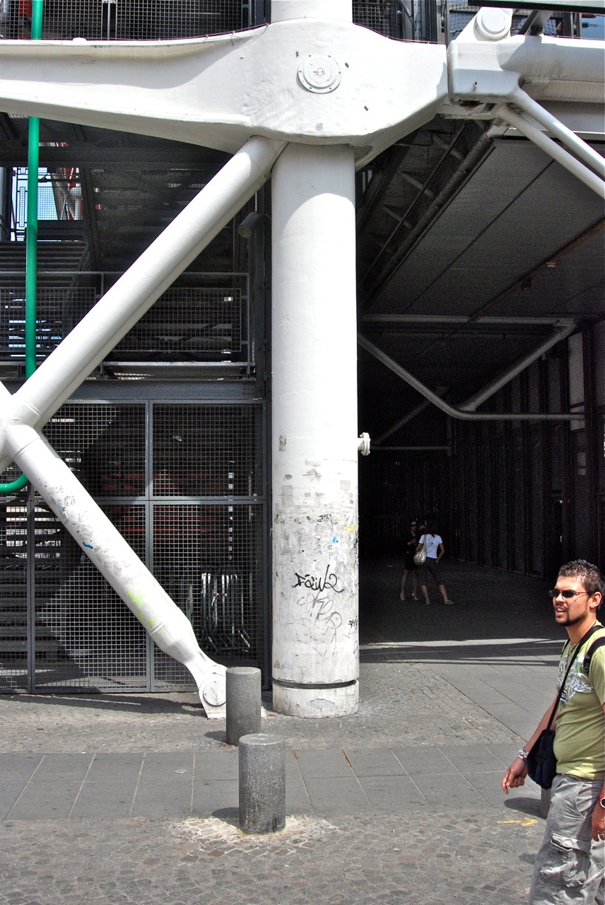 Nodos de fundición alemana en el Pompidou