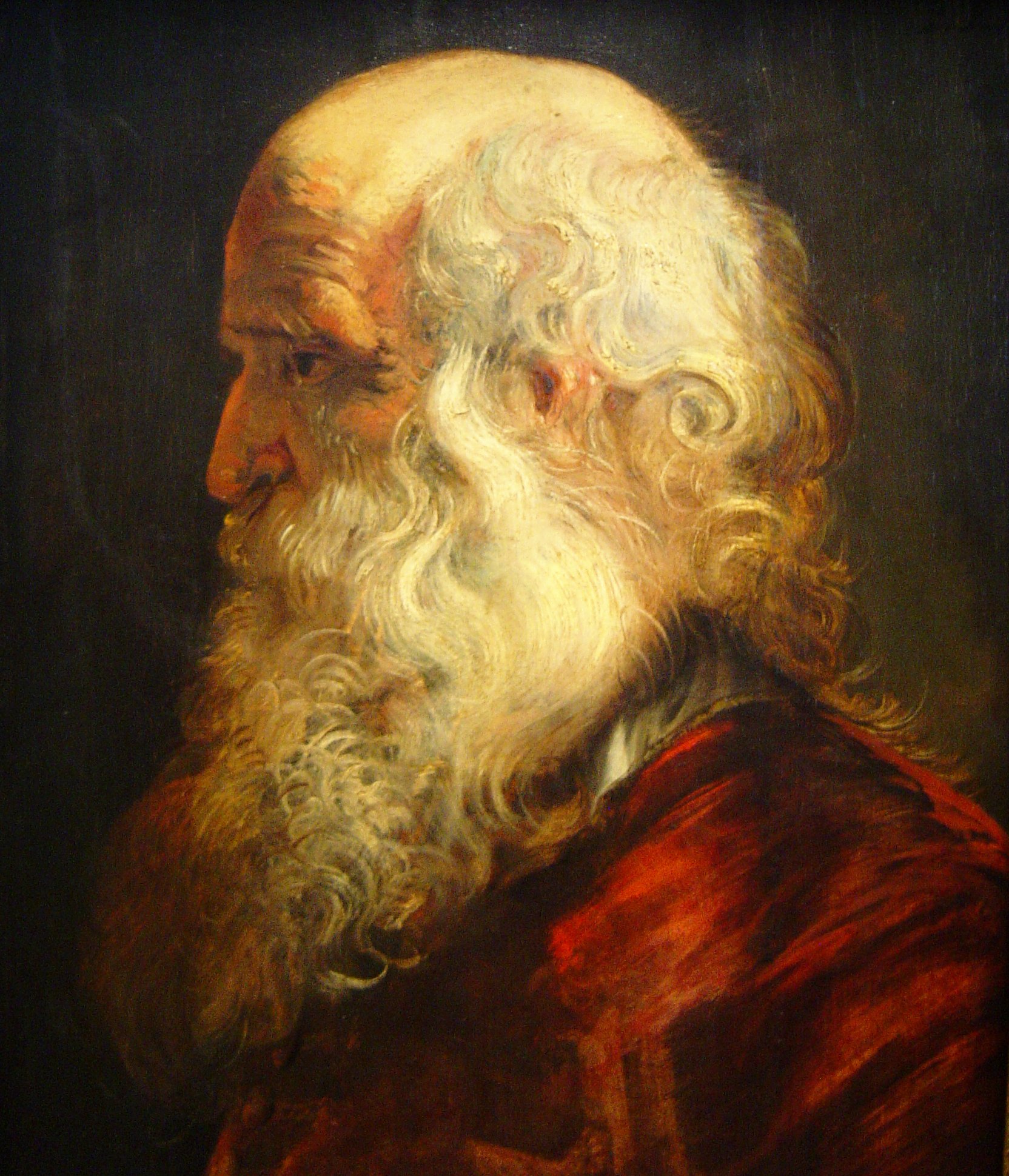 Peter Paul Rubens: Hombre anciano (1655)