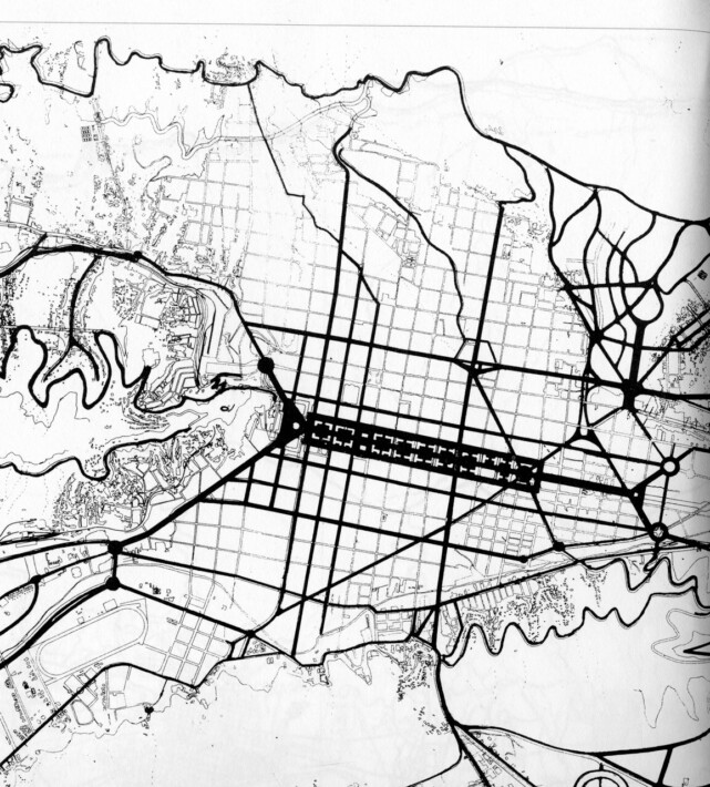 1. Vialidad del Plan Rotival 1939.