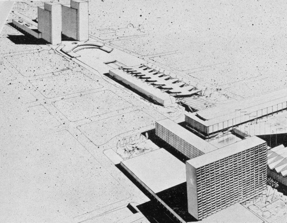 J. A.Ron Pedrique propone una plaza cubierta entre los edificios de Cruz vVerde