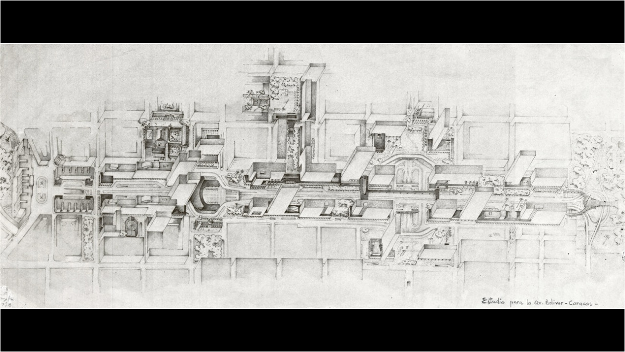 2. La Av.Bolívar de Domenico Casasola. Conexiones con los edificios históricos