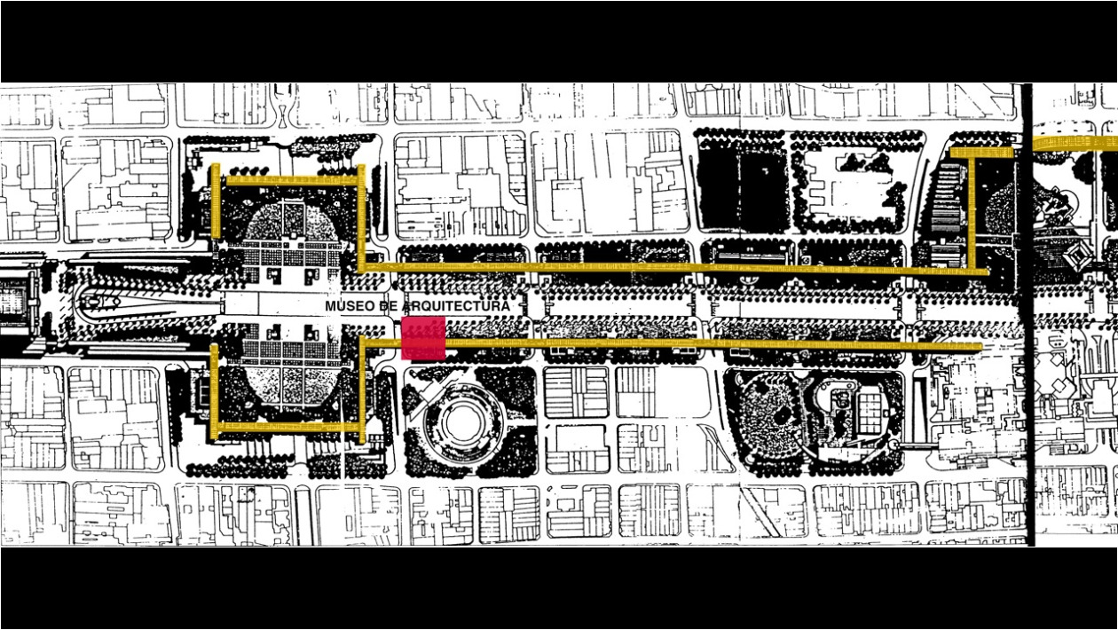 2. El Museo de Arquitectura invade el "Parque"