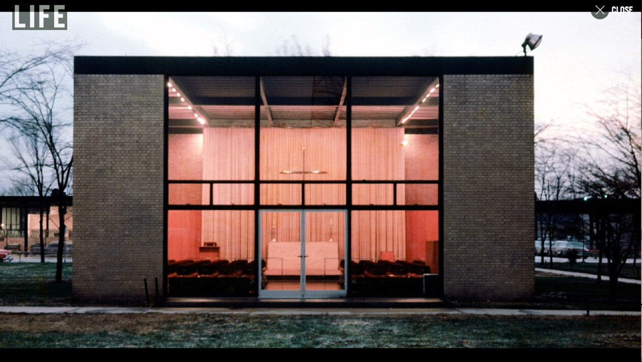 1.La capilla de IIT tal como apareció en Life