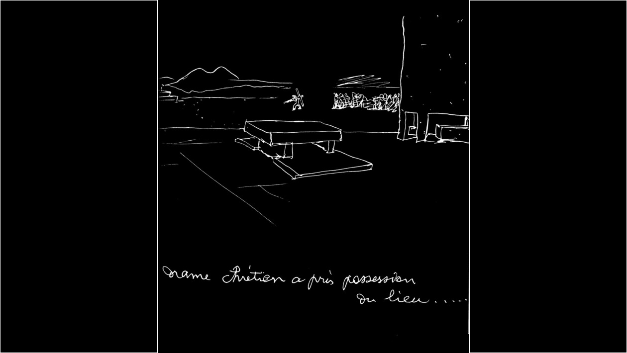 10." El drama cristiano ha tomado posesión del lugar"