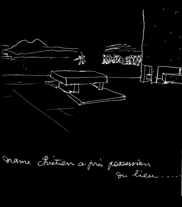 10." El drama cristiano ha tomado posesión del lugar"