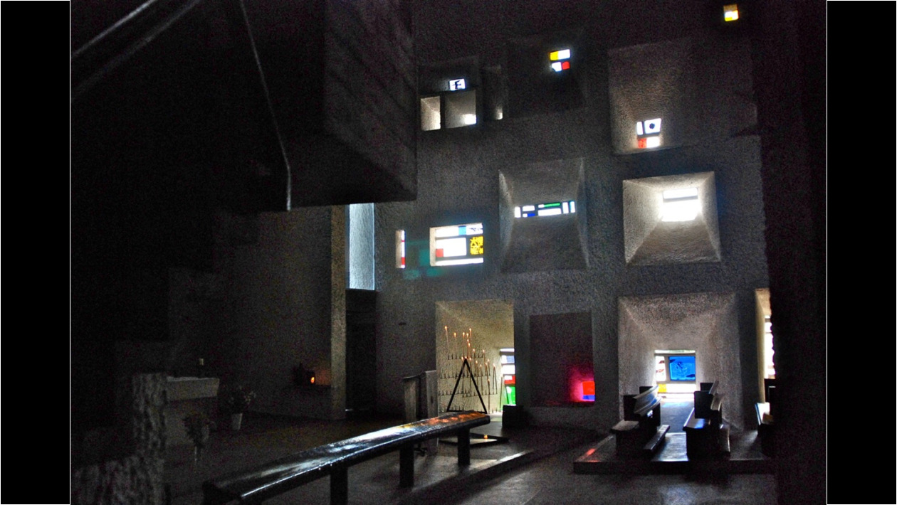 10.La Fachada Sur desde el interior