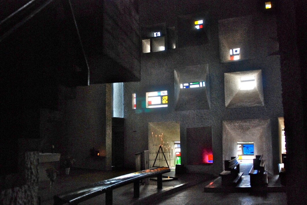 10.La Fachada Sur desde el interior