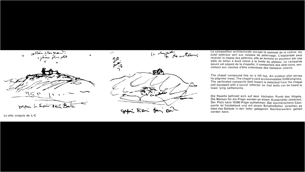 1a Los croquis iniciales, en las Obras Completas