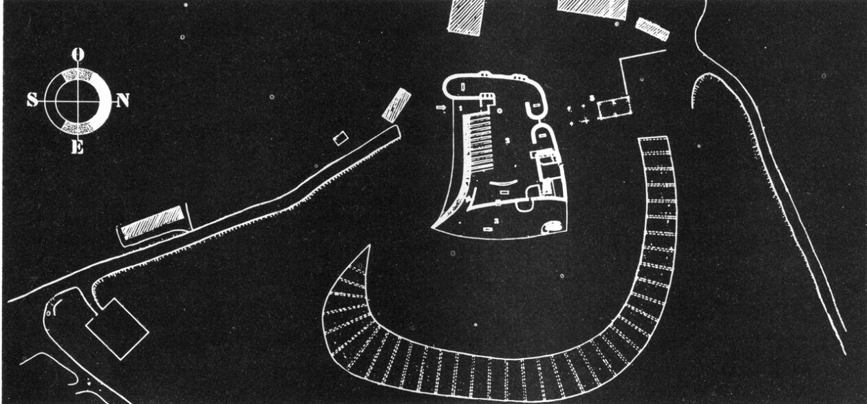 7.La planta inicial con la losa que rodeaba