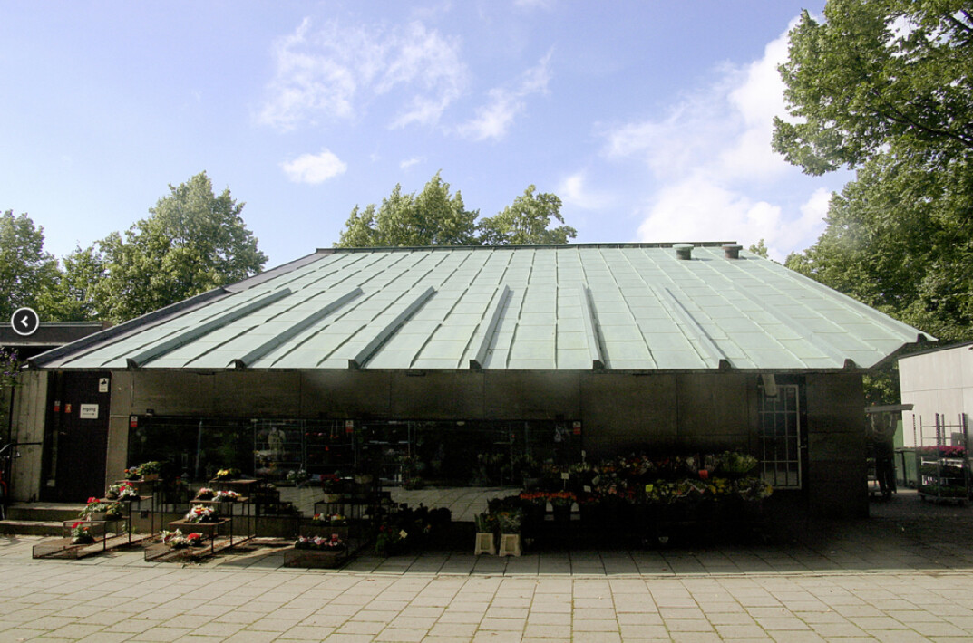 3.Quiosco de Flores-Cementerio Este de Malmö-1968