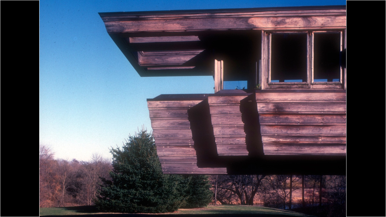 El famoso balcón en voladizo y sus materiales