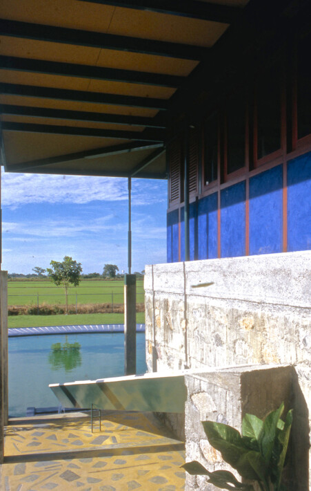 La canal para la lluvia